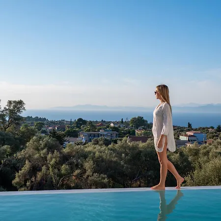 فيلة Capo Lefkada 97 - Sea View - Two Private Pools *