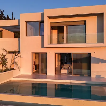فيلة Capo Lefkada 97 - Sea View - Two Private Pools Tsoukaládhes